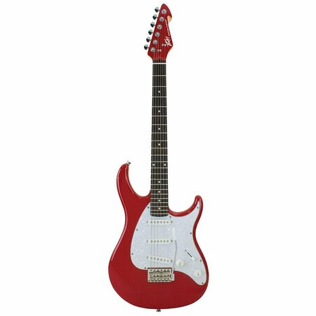 PEAVEY Electric Guitar, Red RAPTORCUSTOMRED